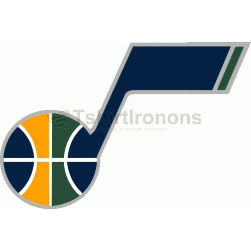 Utah Jazz T-shirts Iron On Transfers N1221 - Click Image to Close